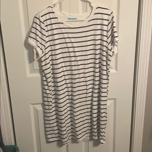 Striped Tshirt Dress